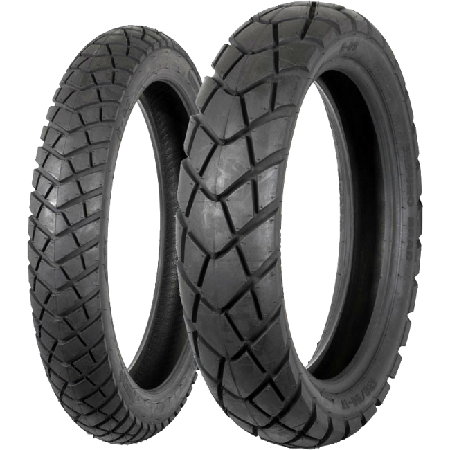 Мотошина передняя (front) 100/90 R19 Mitas E-08 57H TL/TT