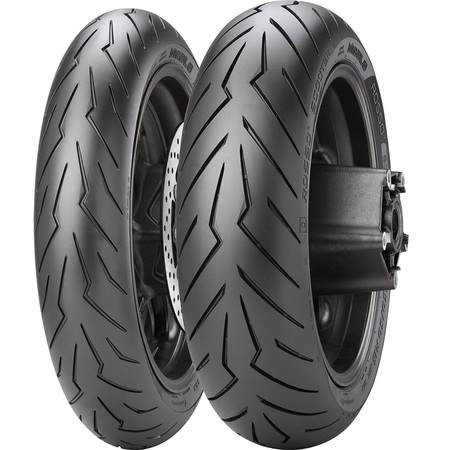 Мотошина передняя (front) 120/70 R14 Pirelli Diablo Rosso Scooter 55S TL