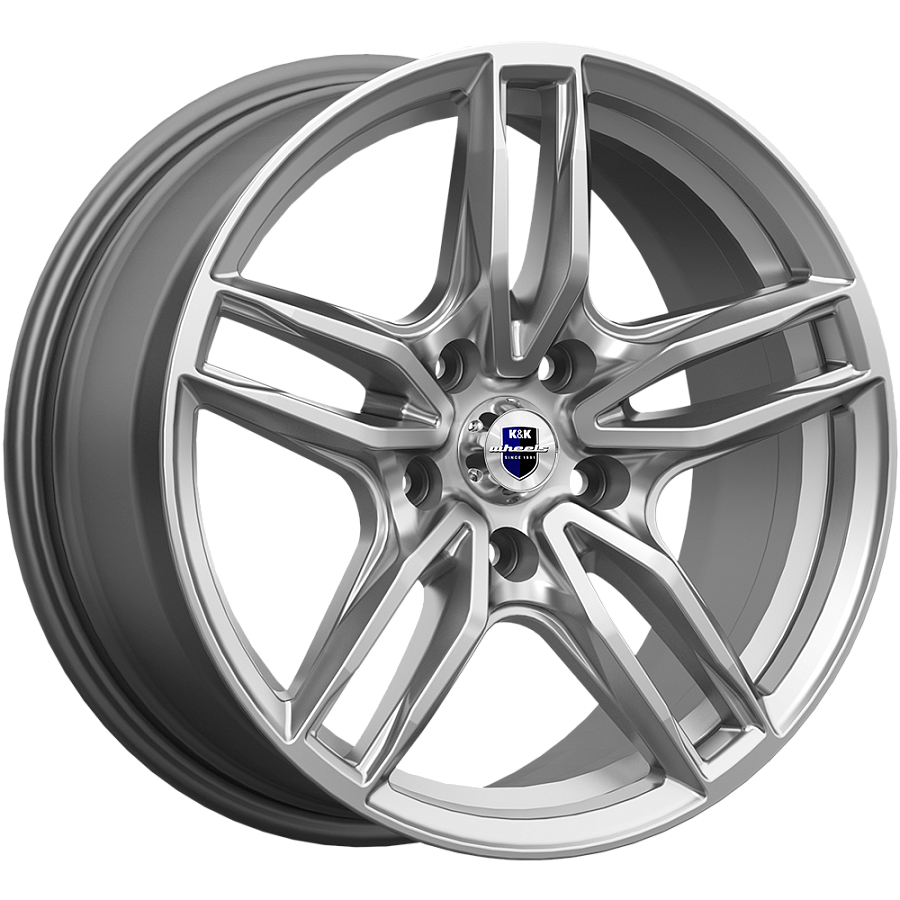 R17 5x120 8J ET43 D72,6 K&K Бартон (КС1110-12) дарк платинум