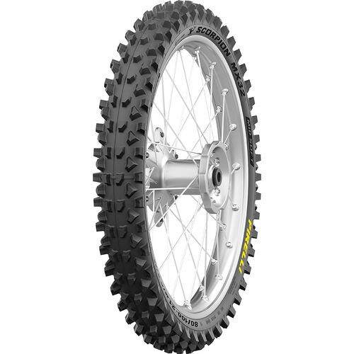 Мотошина передняя (front) 70/100 R19 Pirelli Scorpion MX32 Mid Soft 42M TT NHS 2025