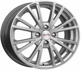 Диск R15 4x100 6J ET40 D67,1 К&К Меандр (КС888) Сильвер SK