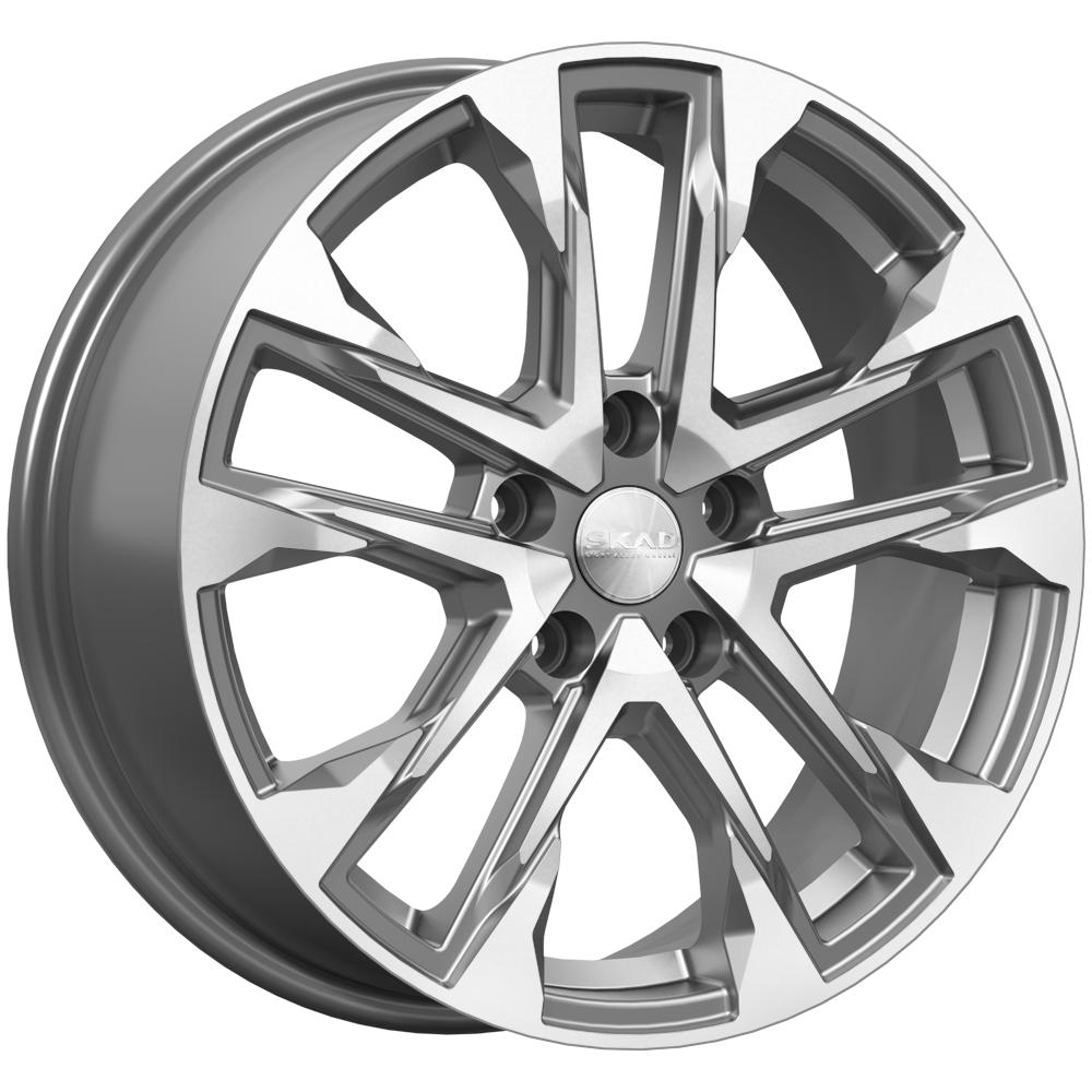 R17 5x114,3 7J ET43 D67,1 Скад Атакор алмаз графит