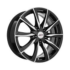 Диск R17 5x114,3 7J ET45 D60,1 X'trike X-120М BK/FP
