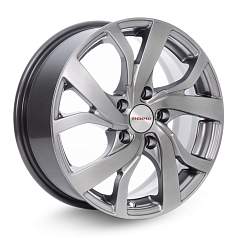Диск R16 5x114,3 6,5J ET43 D67,1 Rapid Палермо-оригинал (КС607) Дарк платинум