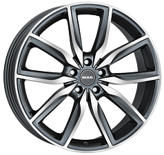Диск R20 5x112 8J ET51 D66,6 MAK Allianz Gunmetal Mirror Face