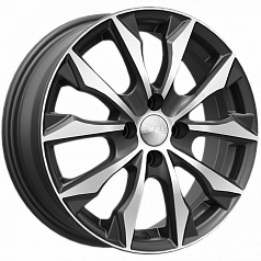 Диск R16 4x100 6J ET50 D60,1 Скад Нагоя алмаз бархат