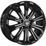 R16 5x110 6,5J ET45 D67,1 Khomen KHW1610 (ZV 16_DFM 580) Black