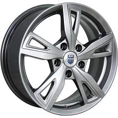 Диск R16 5x114,3 6,5J ET43 D67,1 K&K Фишт дарк-платинум