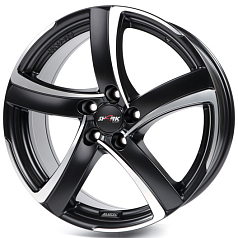 Диск R18 5x112 8J ET35 D70,1 Alutec Shark Racing Black Front Polished MP