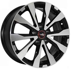Диск R17 5x114,3 7J ET48 D56,1 LegeArtis SB 25 BKF