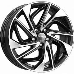 Диск R18 5x114,3 7J ET35 D60,1 К&К КС883 Алмаз черный-SK