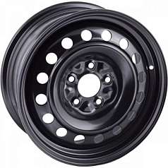 Диск R16 5x112 6,5J ET50 D57,1 ТЗСК Skoda Octavia Черный