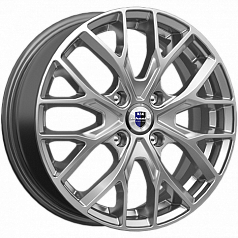 Диск R16 4x100 6J ET49 D54,1 Rapid Лилиом-ориг, (КС891) дарк платинум