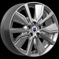 Диск R16 5x114,3 6,5J ET50 D66,1 K&K Гамбит (КС961) дарк платинум