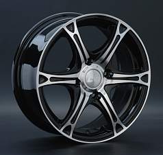 Диск R16 4x98 7J ET28 D58,6 LS Wheels 131 BKF