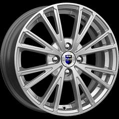 Диск R15 4x100 6J ET35 D67,1 К&К Меандр (КС888-01) дарк платинум
