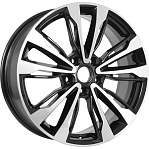 R18 5x114,3 7J ET37 D66,6 KDW KD1830 (КС1135-06) Black_Front_Polished