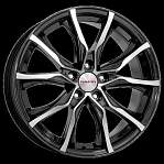 R17 5x112 7,5J ET37 66,6 K&K Твист (КС697) алмаз черный 