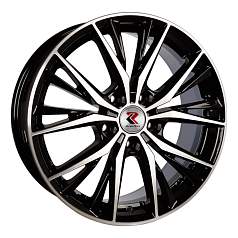 Диск R17 5x114,3 7J ET45 D66,1 RepliKey B210 BK/FP