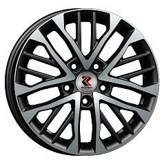 Диск R16 5x112 6,0J ET43 D57,1 RepliKey Karoq (R238 ) BK/FP