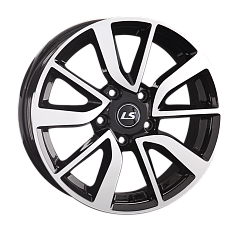 Диск R16 5x114,3 6,5J ET40 D67,1 LS Wheels 1317 BKF