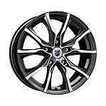 R17 5x114,3 7,5J ET35 D67,1 К&К Твист (КС697M) алмаз чёрный 