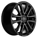 R18 6x139,7 7,5J ET38 D67,1 Khomen KHW1805 ( 18_ZV Mitsubishi L200) Black