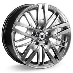Диск R16 5x114,3 7J ET45 D66,1 К&К Fencer (КС730) Дарк платинум