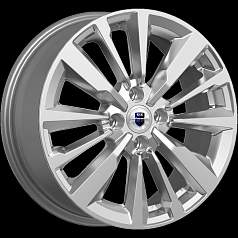 Диск R16 4x100 6,5J ET41 D60,1 K&K Эрман (КС997) дарк платинум