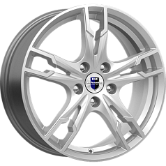 Диск R17 4x100 7J ET43 60,1 Rapid Солар Сильвер