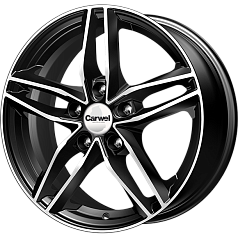 Диск R16 5x114,3 6,5J ET50 D66,1 Carwel Тау 108 AB