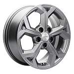 R16 5x108 6,5J ET50 D63,35 Khomen KHW1606 (ZV 16_Focus) Gray