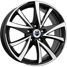 Диск R15 4x100 6,5J ET35 D67,1 K&K Игуана (КС546) Алмаз черный 