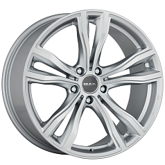 Шины R21 5x120 11,5J ET38 D74,1 MAK X-Mode Silver 