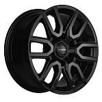 R17 6x139,7 8J ET38 D67,1 Khomen KHW1723 (Pajero Sport) Black