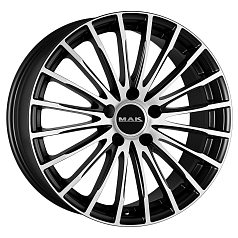 Диск R18 5x112 9J ET25 D66,6 MAK Starlight Ice Black