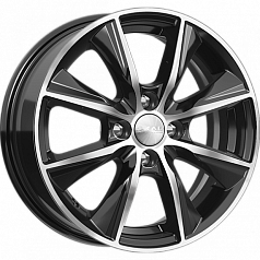 Диск R15 4x100 6J ET35 D67,1 Скад Порту алмаз