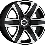 R18 6x114,3 8J ET45 D66,1 MAK Stone 6 Black Mirror 