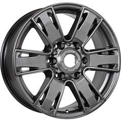 Диск R17 6x139,7 7J ET38 D67,1 К&К Севенна (КС726) Дарк платинум 