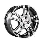 R15 4x100 6,0J ET45 D67,1 X'trike X-105М BK/FP 