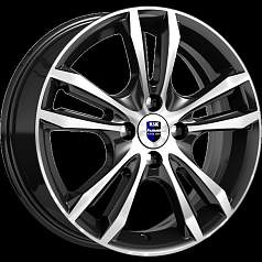 Диск R16 4x108 6J ET47,5 D63,35 К&К Samara (КС866) Алмаз-черный SK
