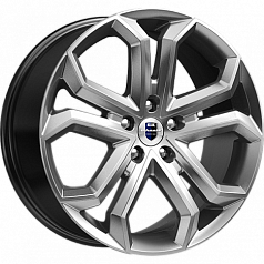 Диск R19 5x120 8,5J ET45 67,1 K&K Пандора (КС466) дарк платинум