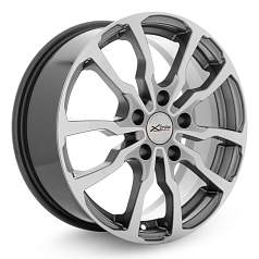 Диск R16 5x114,3 6,5J ET45 D60,1 X'trike X-117 HSB/FP