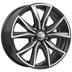 Диск R17 5x114,3 7J ET48,5 D67,1 К&К ZV Sportage KC867 BFP