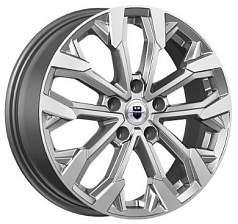 Диск R17 5x112 6,5J ET38 D66,6 K&K Морейн (КС1046) дарк платинум