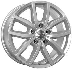 Диск R17 5x112 7,5J ET40 D70,1 Dezent TE silver