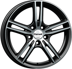 Диск R16 5x114,3 6,5J ET45 D66,1 Carwel Баруй 223 AB