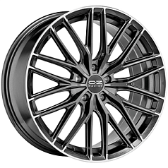 Диск R20 5x112 9,5J ET42 D75 OZ Gran Turismo HLT Star Graphite Diamond Lip