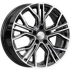 Диск R17 5x112 6,5J ET49 D66,6 Скад Тибет алмаз