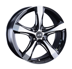 Диск R18 4x100 8J ET40 D60,1 LS Wheels 1053 BKF